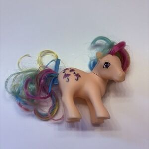 My Little Pony Retro Rainbow Parasol 35th Anniversary 2017 6" Peach‎ Umbrellas